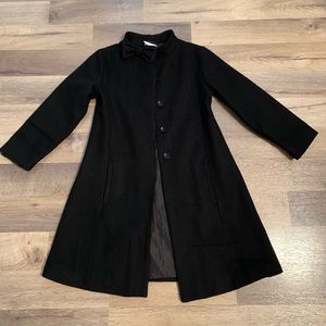 Girls Black Coat